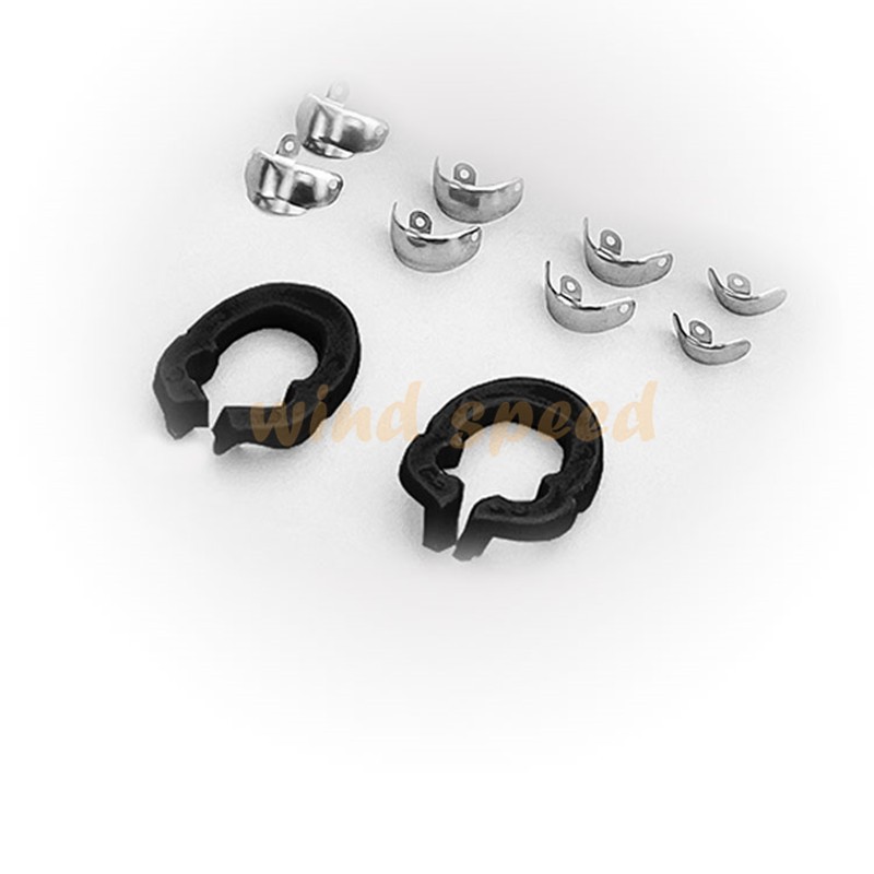 1BOX Dental Sectional Matrix System Contoured Metal Matrices Refill Matrix Bands