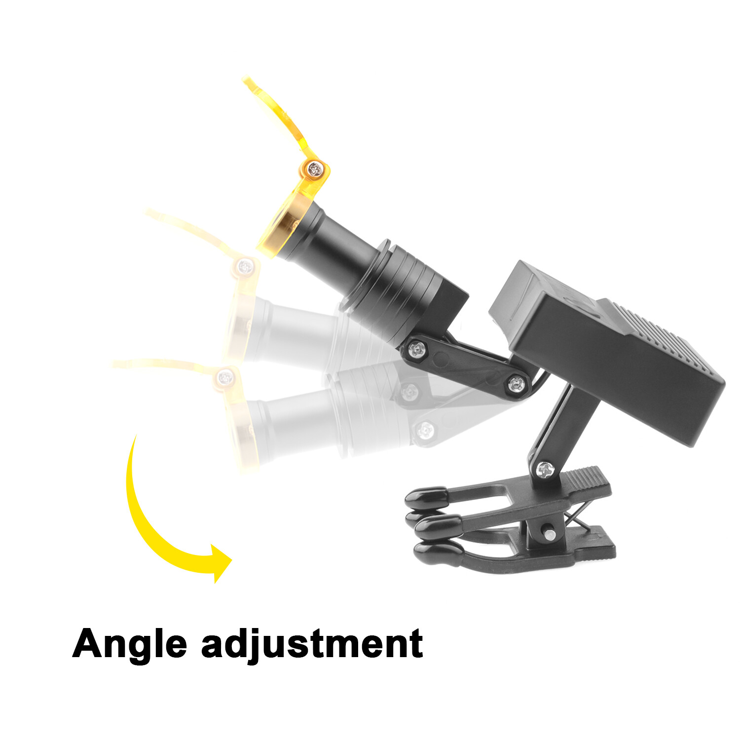 Dental 5W LED Wireless Headlight with Optical Filter for Loupe Magnifier HYG-TD1