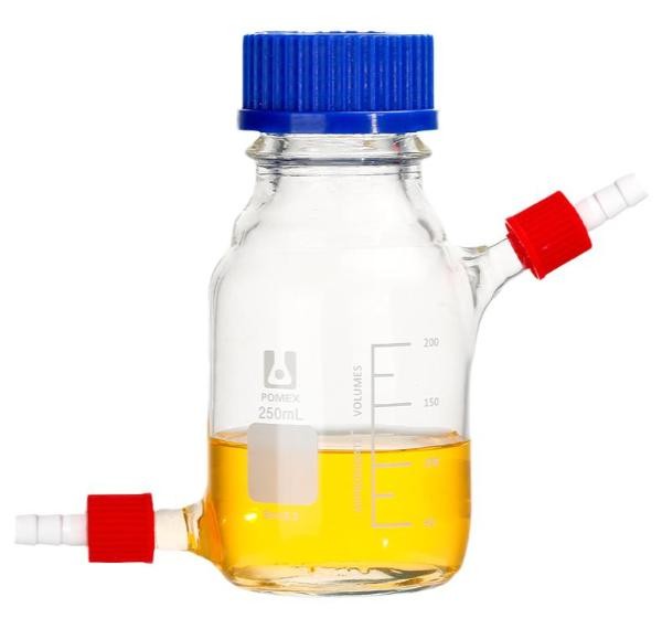Transparent Lab Supply Reagent Bottle 100ml-5000ml Chemistry Glassware CA