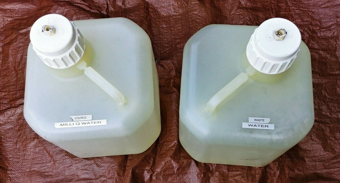 Lot of 2 Large Azlon 16-20 Liter Containers/Carboy/Bottles (*)