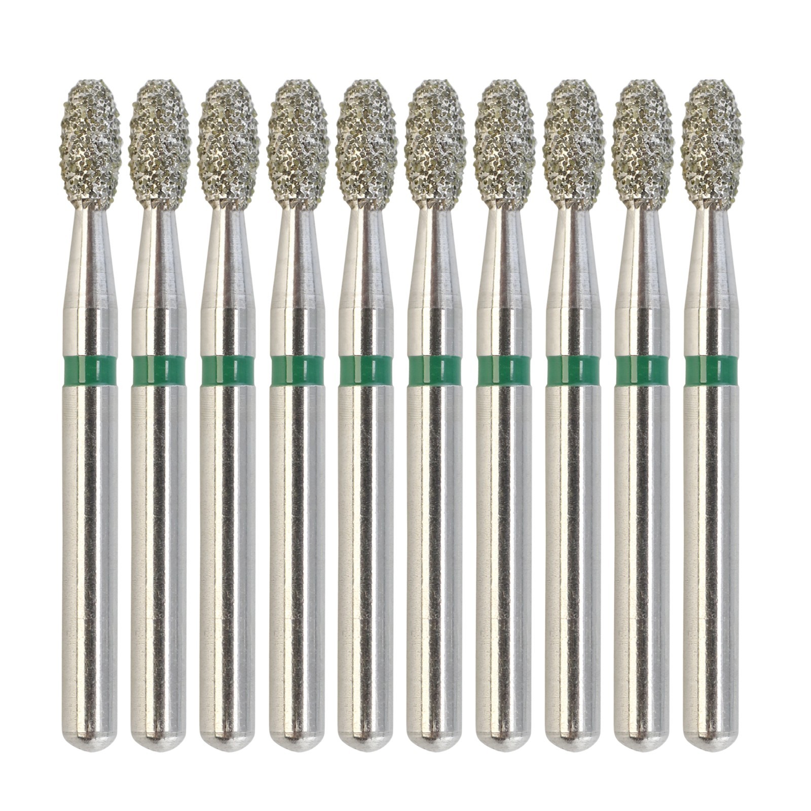 Multi-use Dental Diamond Burs FG 379/018C Egg Football Coarse Grit High Speed