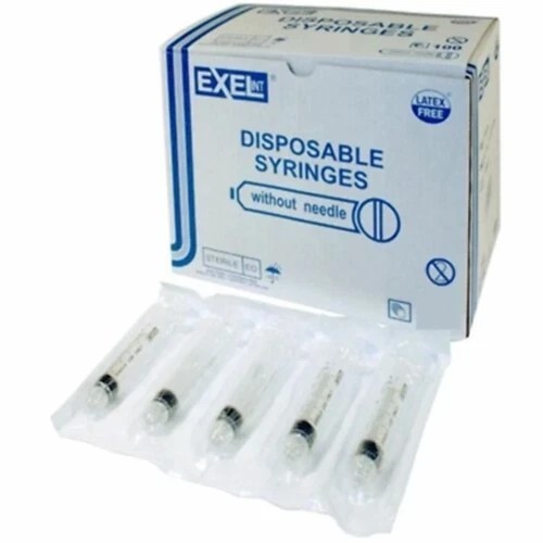 Exel Luer Lock Tip Syringe Without Needle 10ml, Box of 100 – 26265