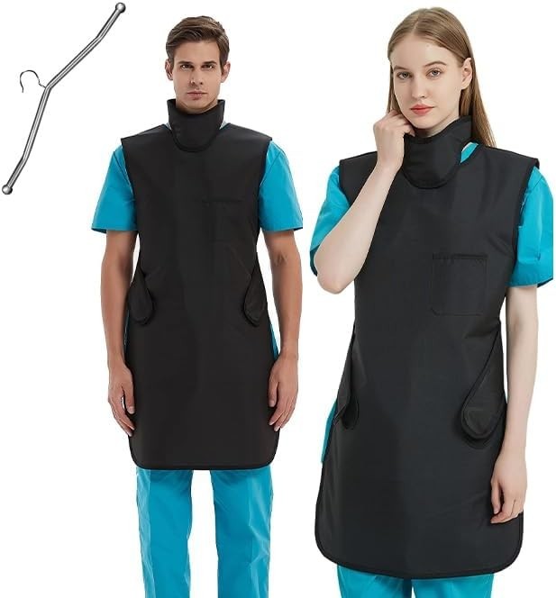0.5Mmpb Xray Lead Apron for Xray with Thyroid Shield Collar,Lead Gown,Dental Xra