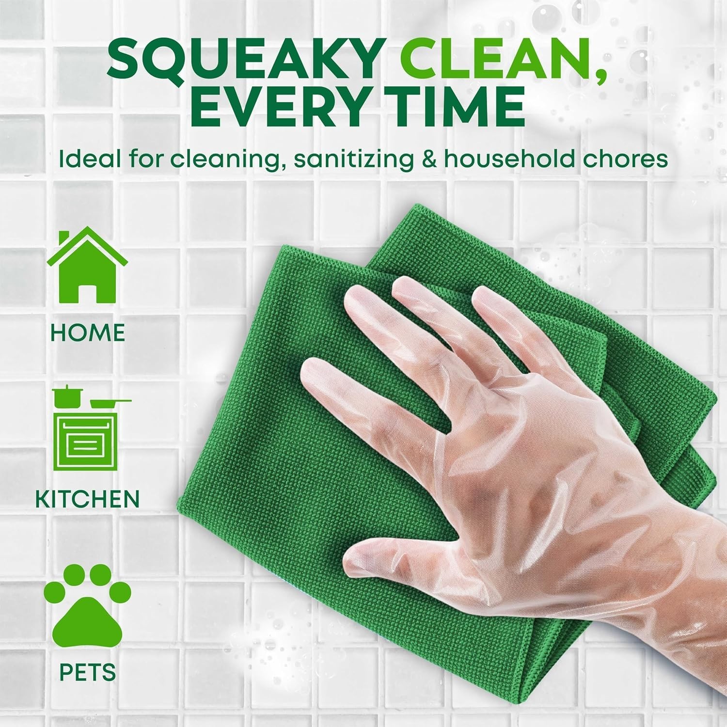 600 Pack Disposable Food Prep Gloves – Clear Polyethylene, Latex-Free, BPA-Fr…