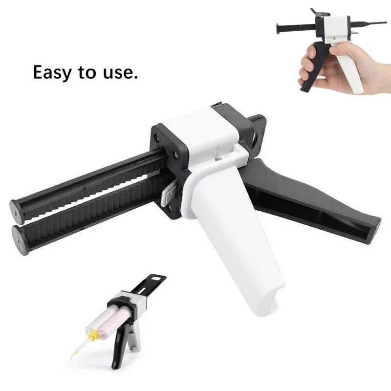 75ml Dental Impression Mixing Dispensing Silicon Rubber Universal Dispenser Gun