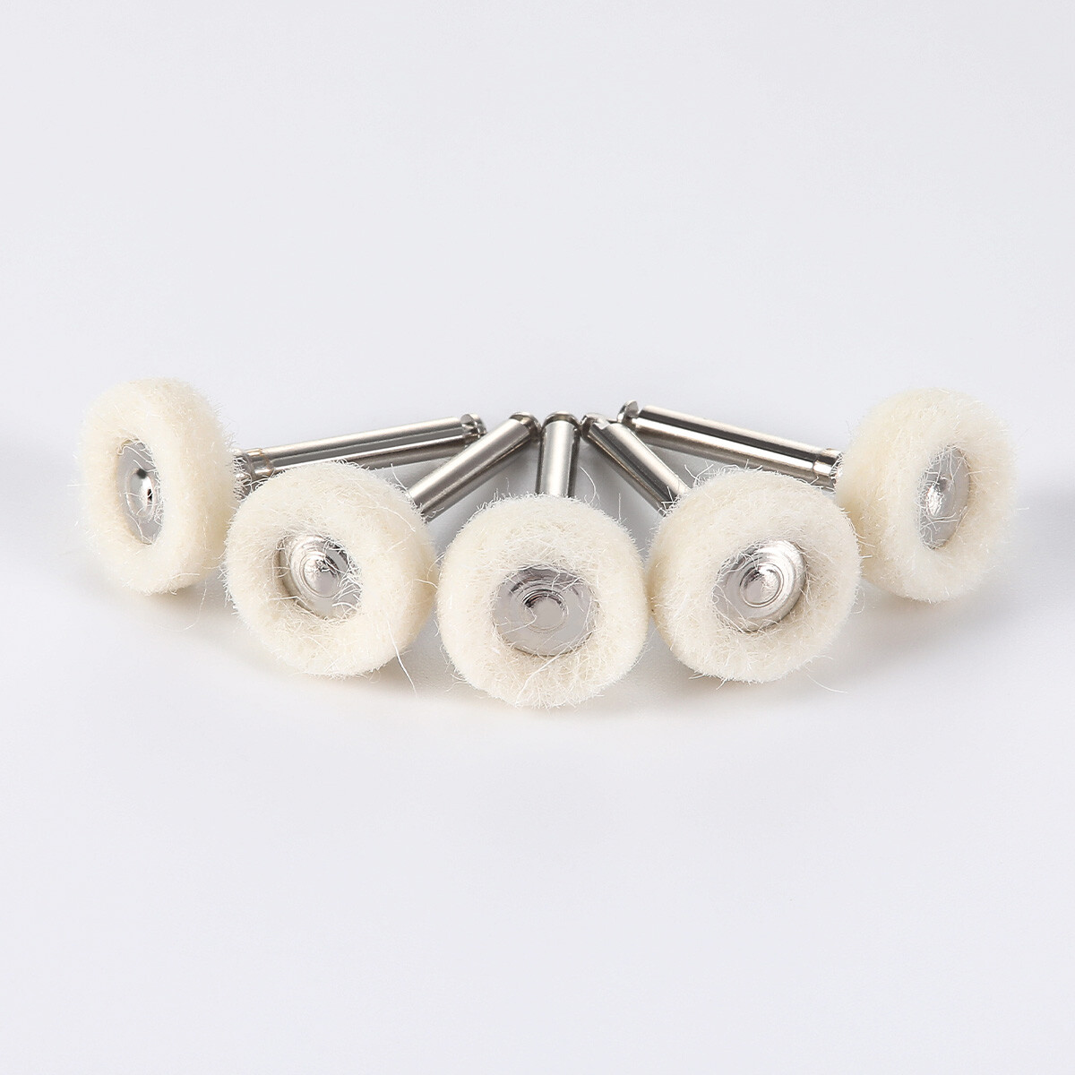 5pc/kit Dental Assorted Polishing Buffing Wheel Brush 2.35mm for Rotary Tool
