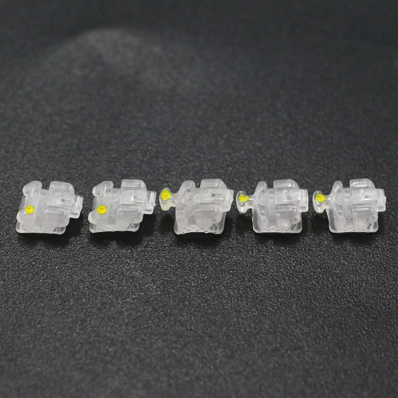 Orthodontic Self Ligating Brackets Damon Sapphire Clear Braces MBT Roth 022 5-5
