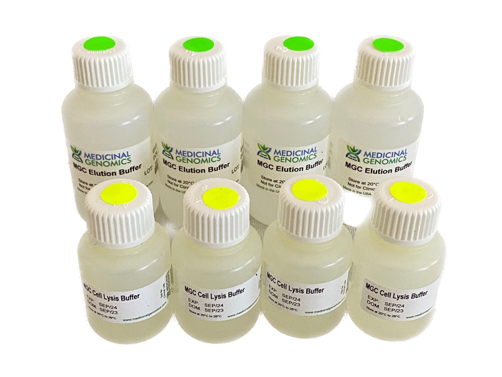 MEDICINAL GENOMICS SenSATIVAx DNA Purification MGC Lysis & Elution Buffers