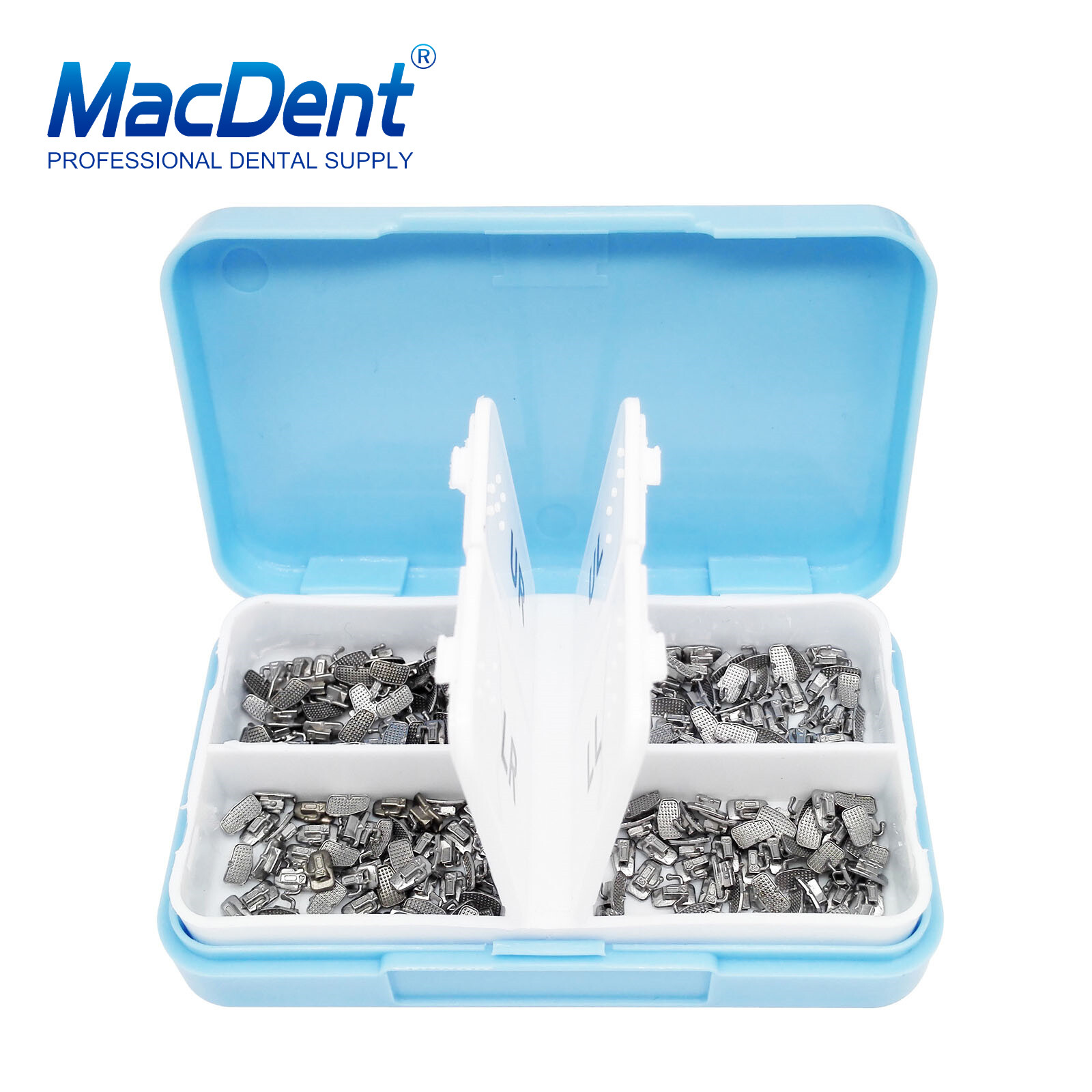 MacDent Dental Ortho Braces Brackets Mini Roth.022 345H/Arch Wire/Buccal Tube