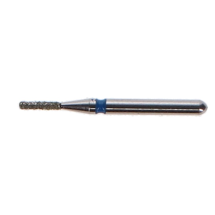 House Brand Dentistry 401586 FG 835-008M Flat Cylinder Medium Diamond Burs 10/Pk