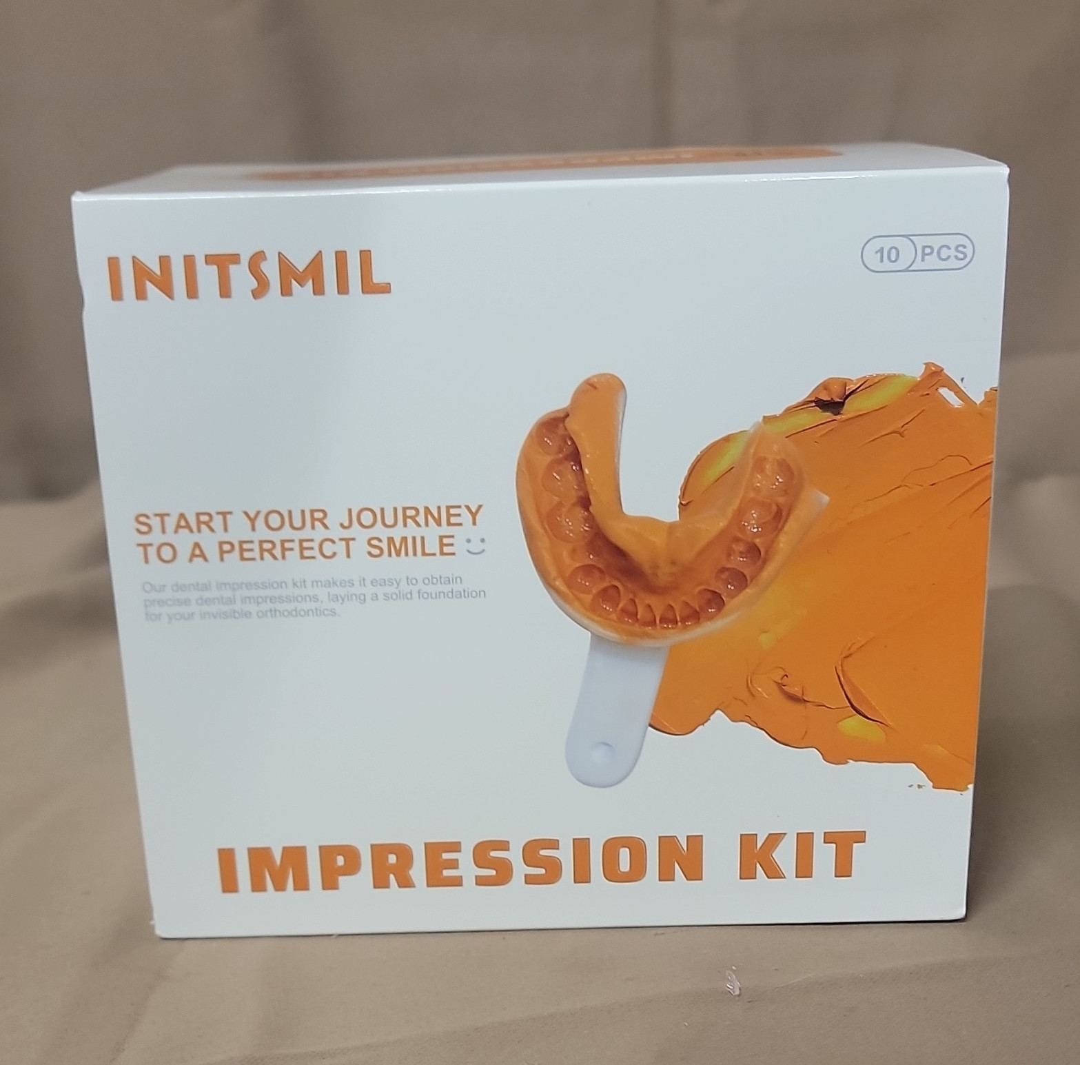 INITS MIL Dental Impression Kit 10 PCS for Dentistry & Orthodontics
