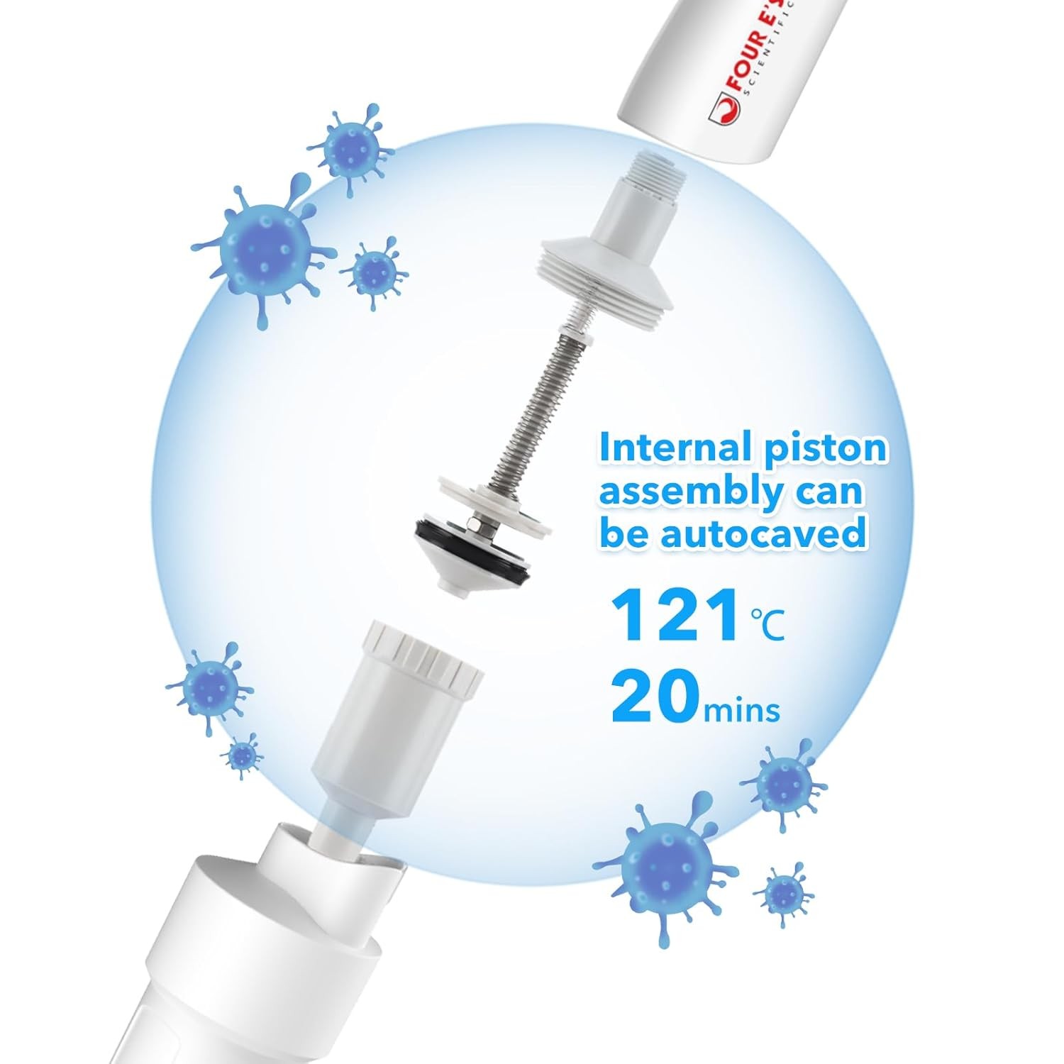 1-10ml Micropipette Adjustable Volume Pipette Single Channel Precision Pipettor