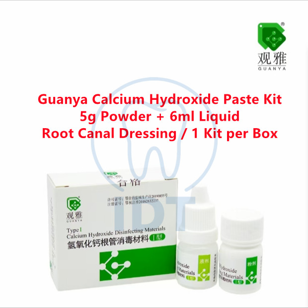 Guanya Calcium Hydroxide Root Canal Dressing 5g+6ml Powder Liquid Kit