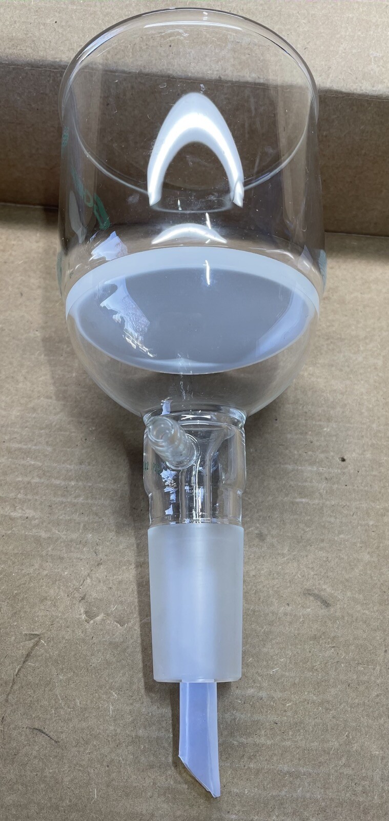 Buchner Filter Funnel, ChemGlass, Medium, Vacuum Attachment, 350 mL, CG-1406-28
