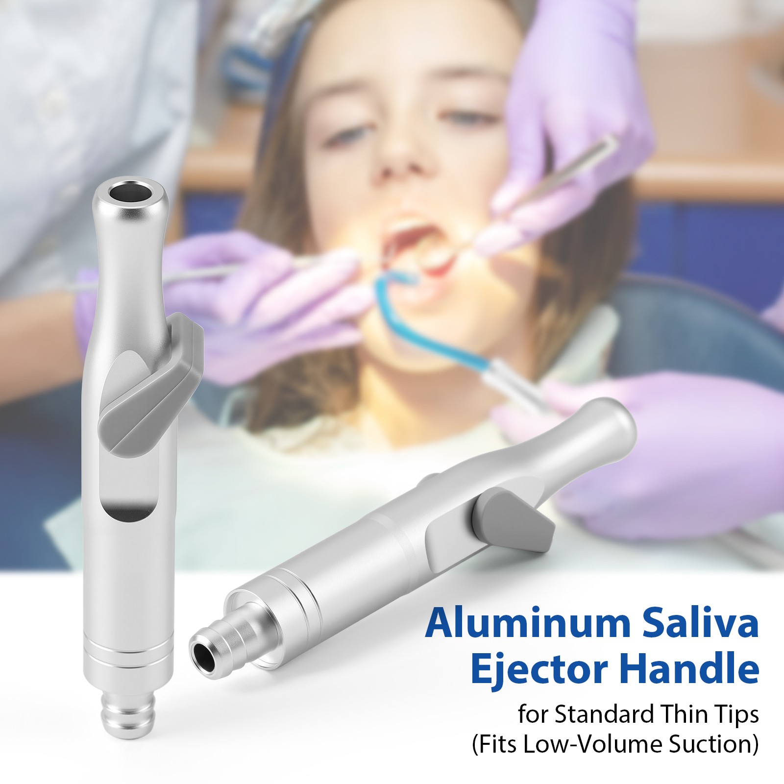 Dental Saliva Ejector Suction Valve Adapters Universal HVE/SE Tip Adapto