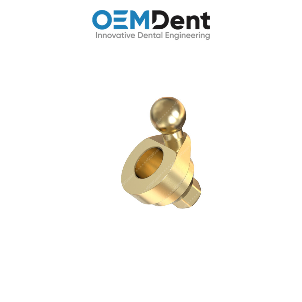 Angulated 30° Ball Attachment – MIS Seven® Int Hex 2.42mm Compatible