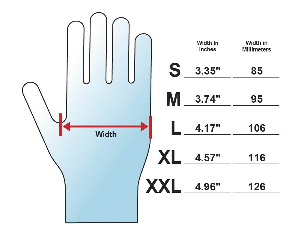 CATCH Nitrile Disposable Gloves Pyramid Grip Orange 9 mm Box of 100 X- LARGE