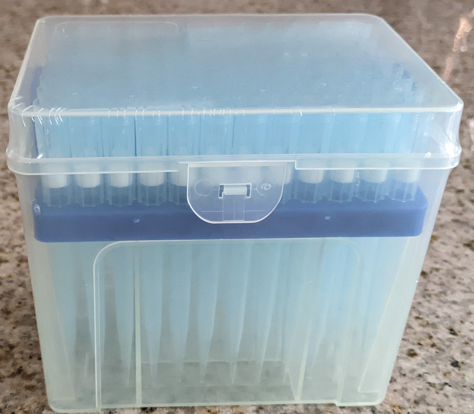 1250uL Universal Sterile Racked Pipette Filter Tips, Extra Long, 4800pcs/case