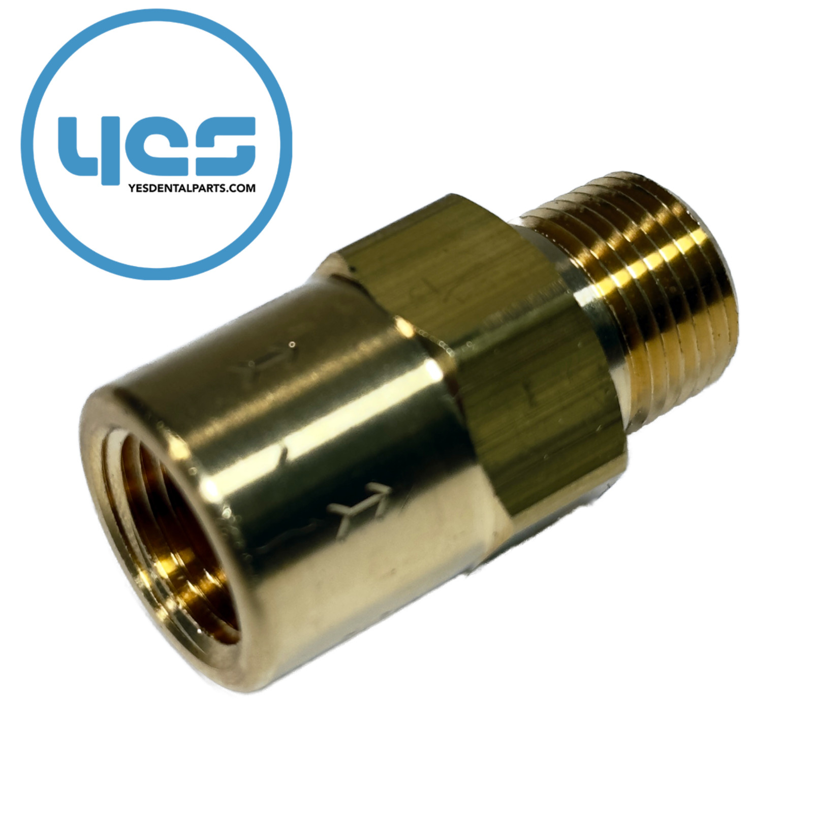 Air Techniques AirStar Check Valve – OEM 87045 / RPI CMV217 – Brass 3/8