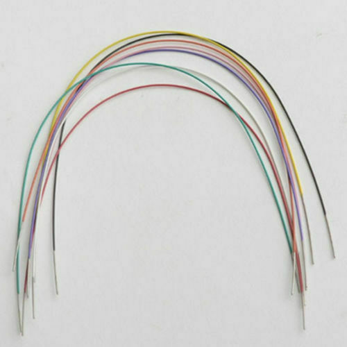 Dental Ortho Super Elastic Niti Arch Wire Rectangular/Round White/Teeth Color