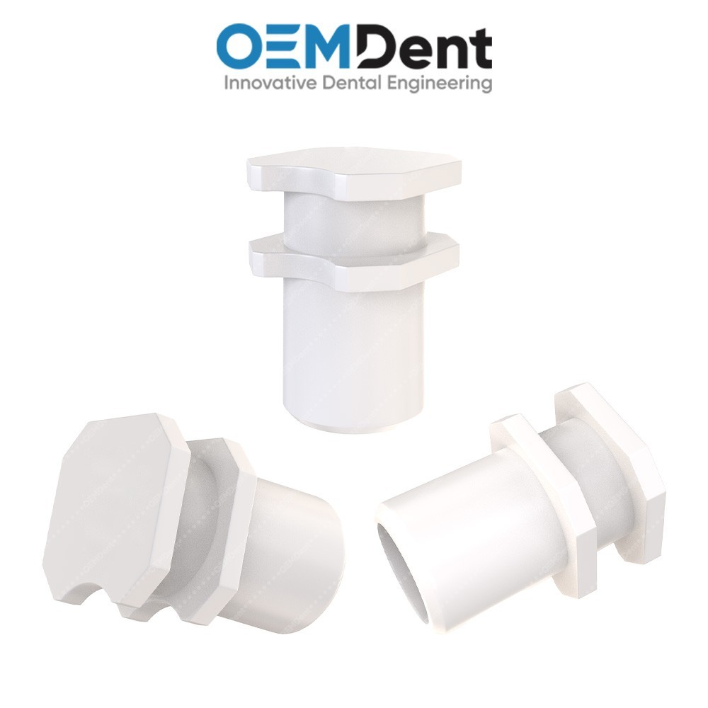 Angulated Transfer Prosthetic 15° with Snap-On Cap, Hex 2.42mm – SGS® Compatible