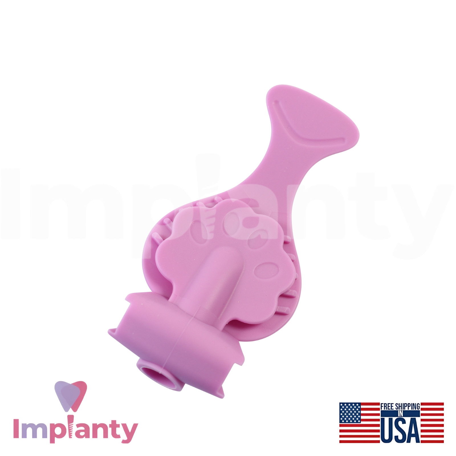 Dental Saliva Shield High-Quality Silicone Material Bite Block Design 14.5cm