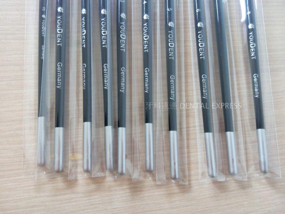 10pcs/set Dental Lab Porcelain Synthetic Brush Pen Set Equipment Well packed