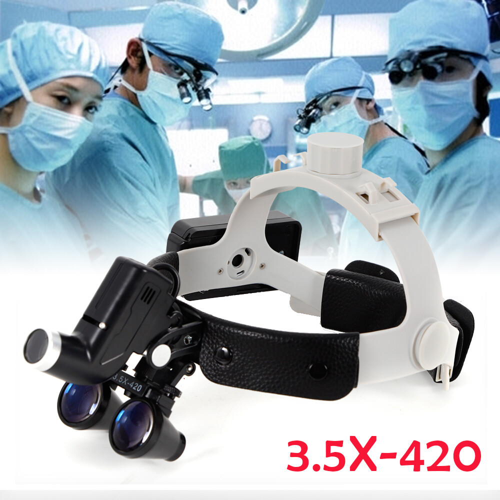 5W Dental Surgical LED Head Light Headband Headlight Good Light Spot ENT White
