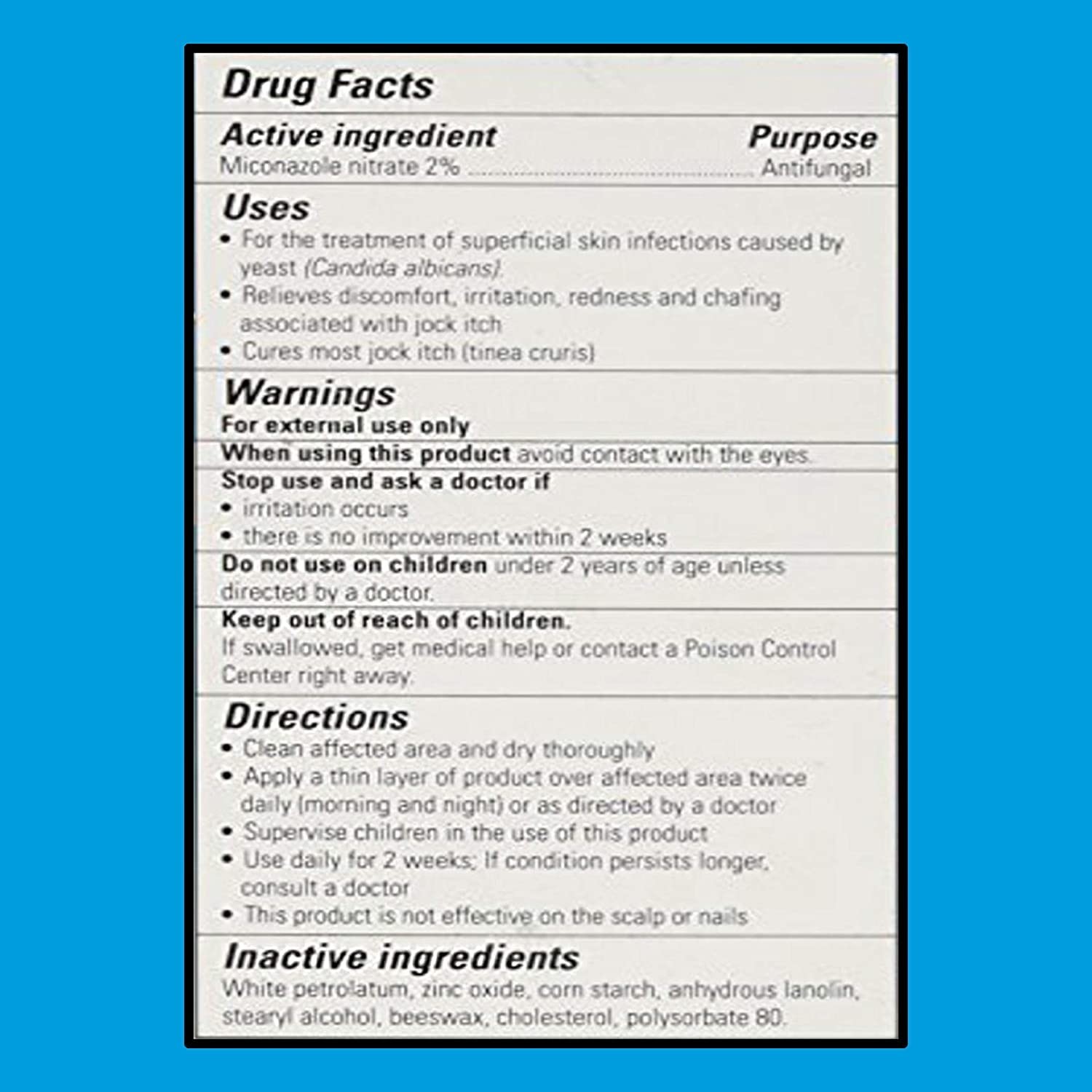 Triple Paste Af Antifungal Ointment For Skin Athletes Foot Treatment And