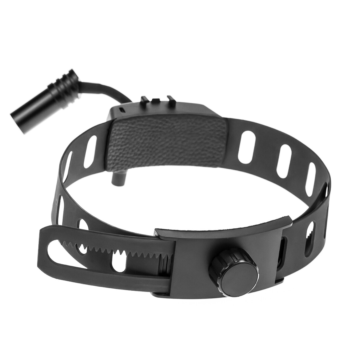 Black Dental 5W LED Binocular Headlight High Light Spot Leather Headband DY-005