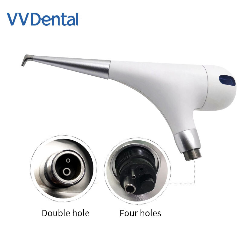 Dental teeth Polisher Prophy Handpiece Air flow Polishing Jet 2/4 hole Hygiene V