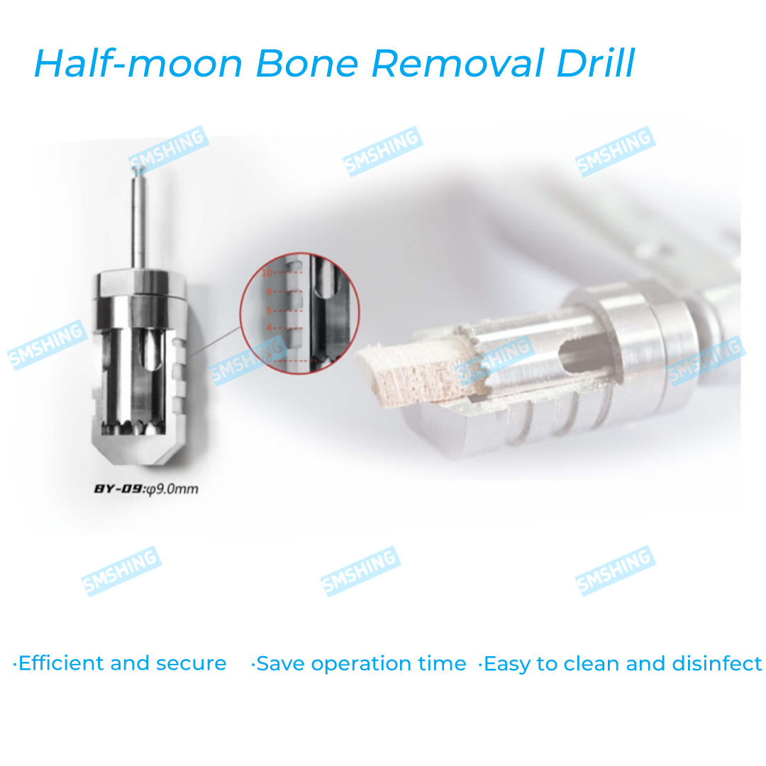 Dental Half Month Bon Drill Sampling Trephine Bur Incremental Bon Slice 9.0MM