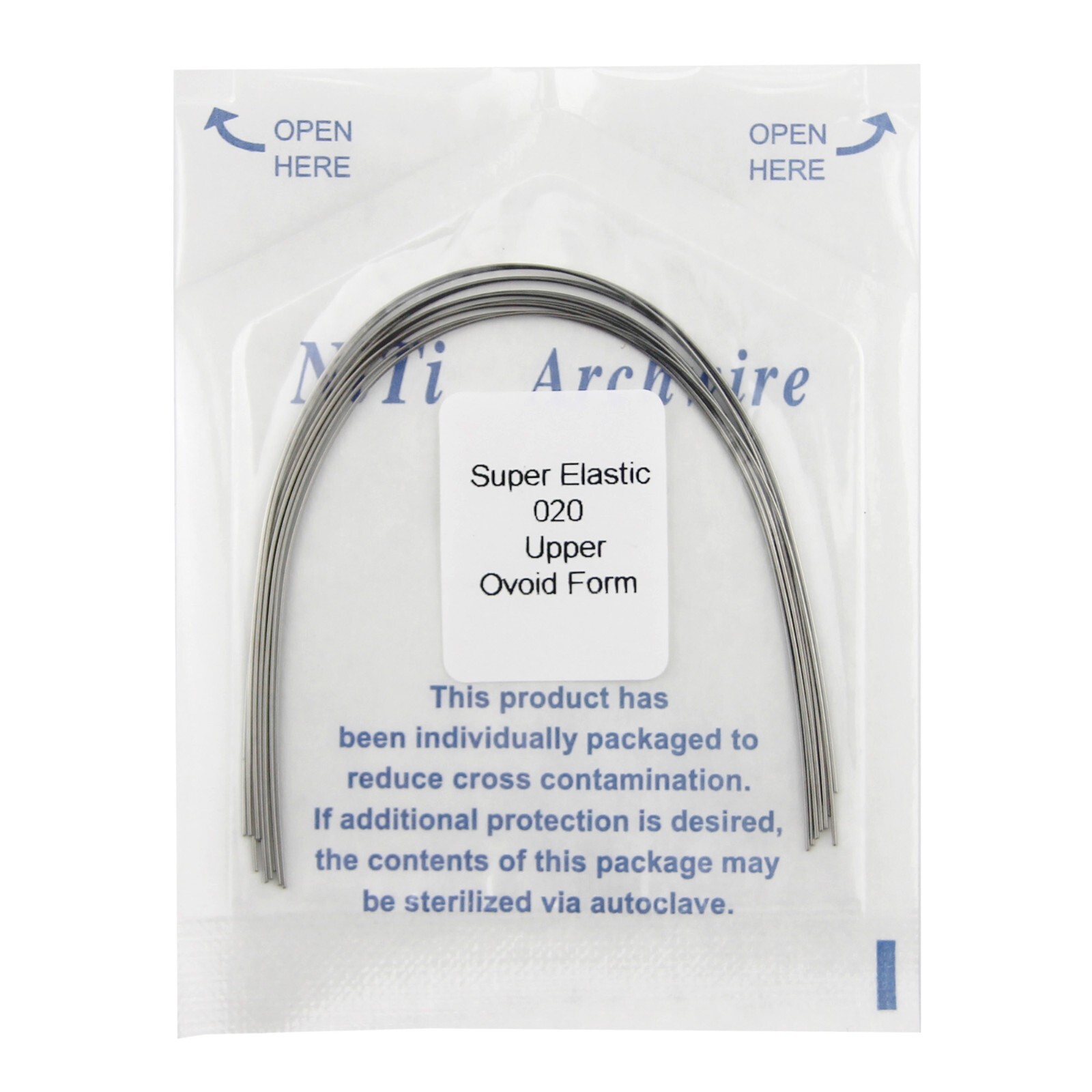 Orthodontic Arch Wire Niti Round Rectangular Ovoid Natural arcos de ortodoncia