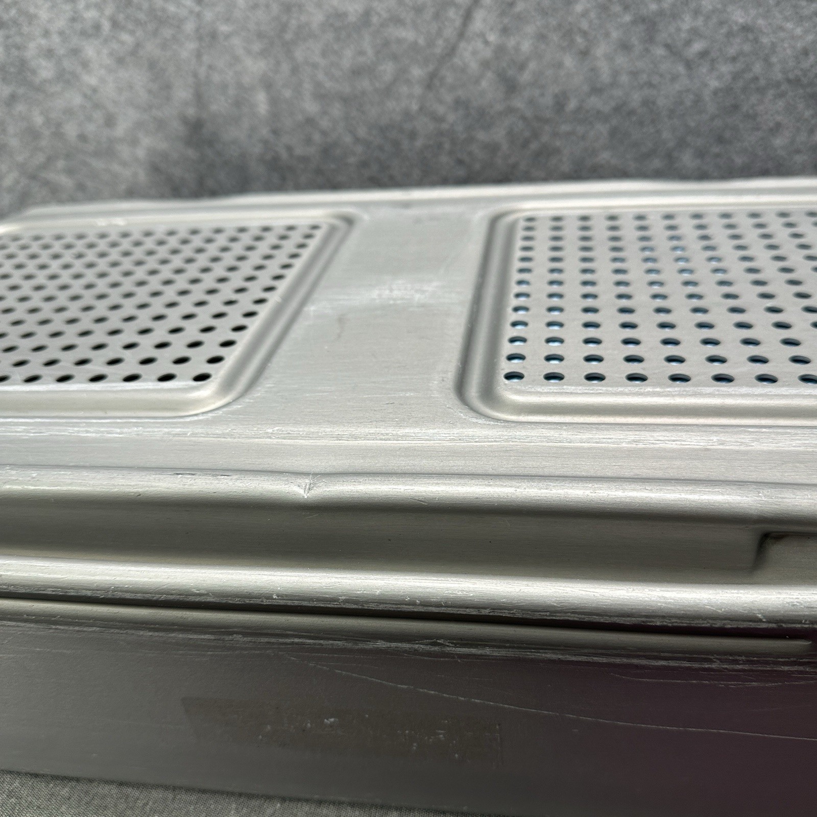 V. Mueller Genesis CD3-5C Full Length Sterilization Container No Basket 23x12x5″