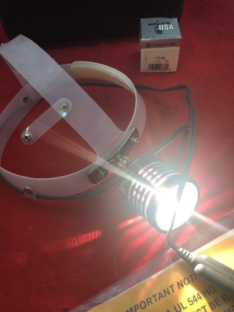 GOOD-LITE Solar Beam SB-524 Examination Headlight w/Transformer w/ Bulb & Case