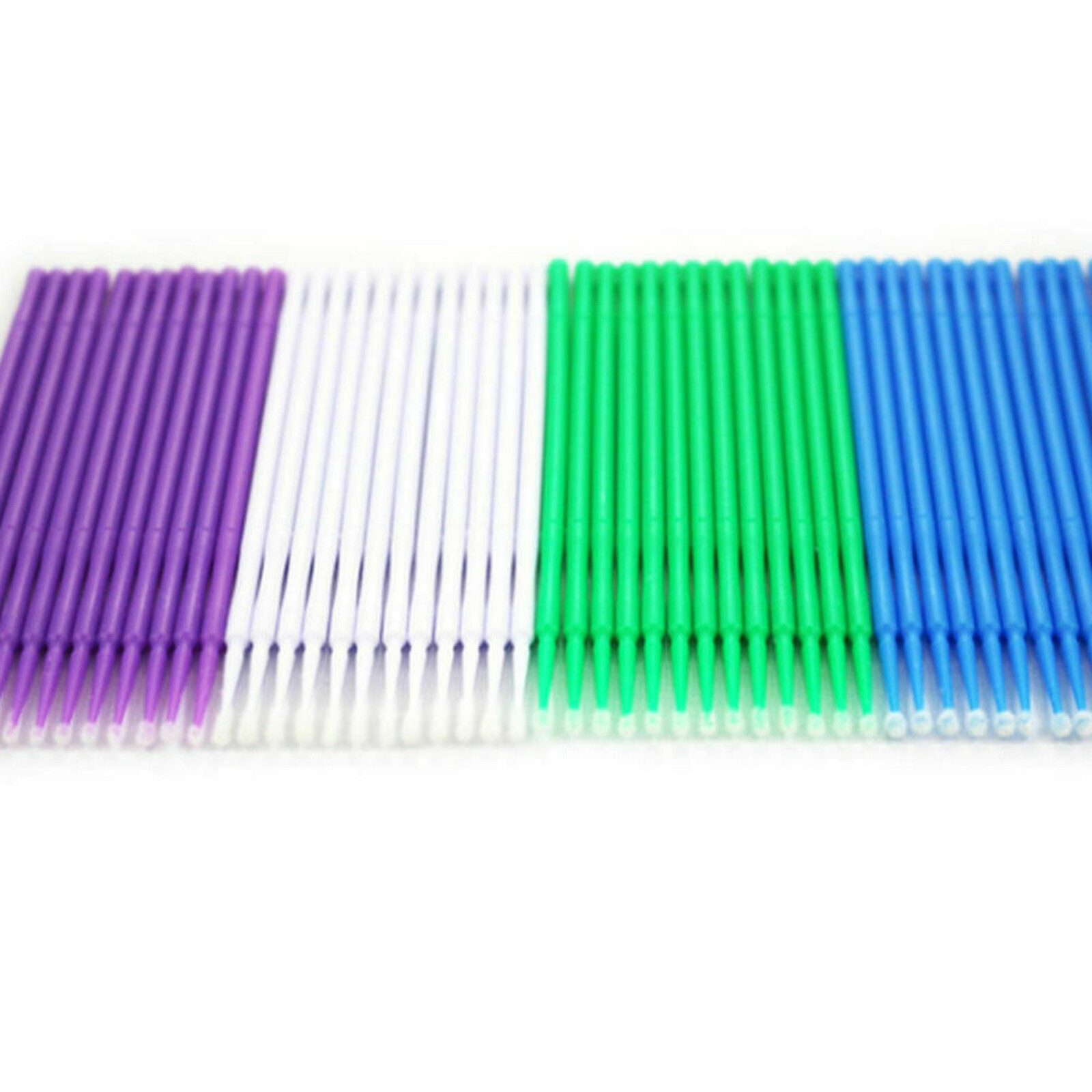 100/Box Dental Micro Applicator Brush Microbrush Tips Regular/Fine/Ultrafine