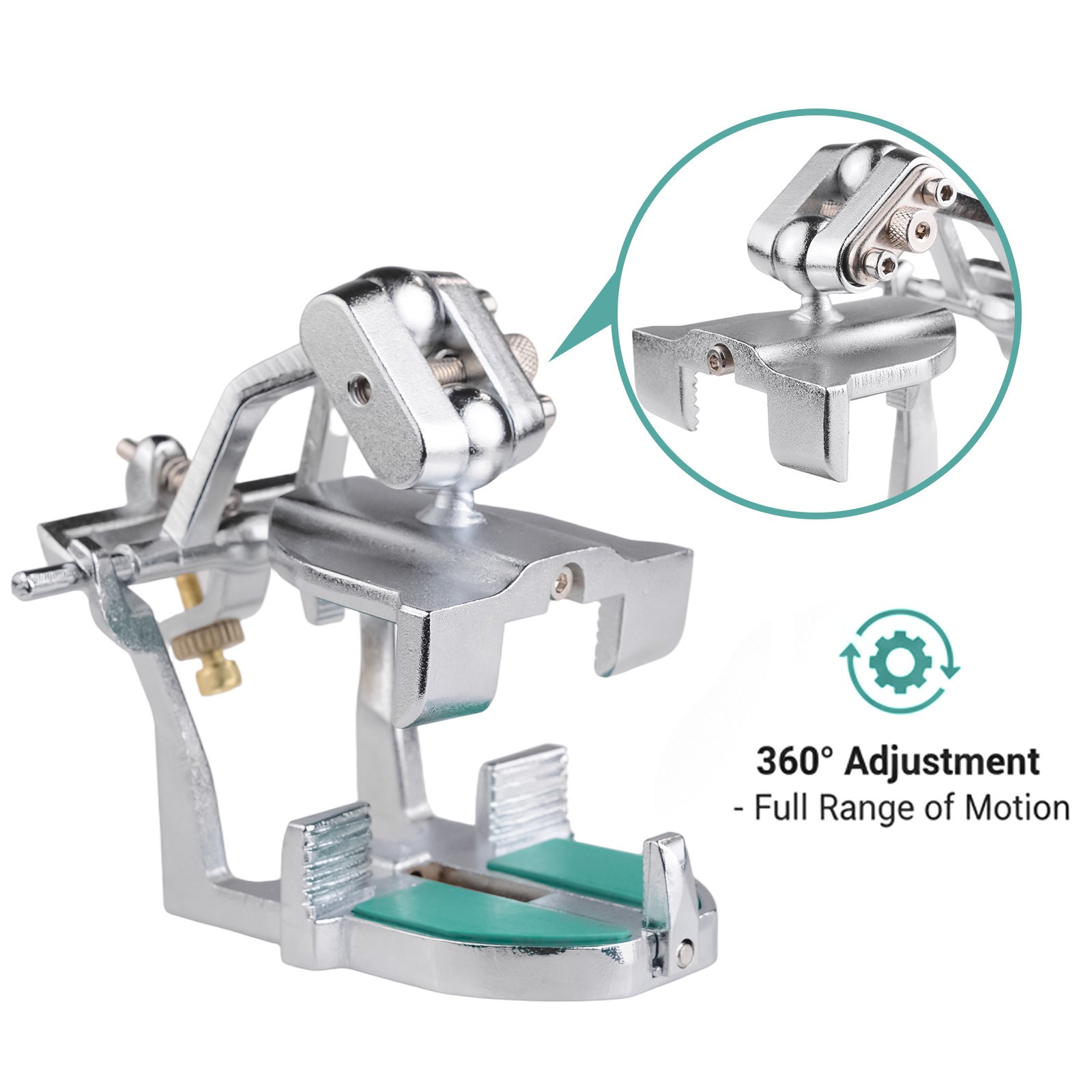 Universal Dental Lab Adjustable Articulator Full Teeth Model JT-44 USA STOCK
