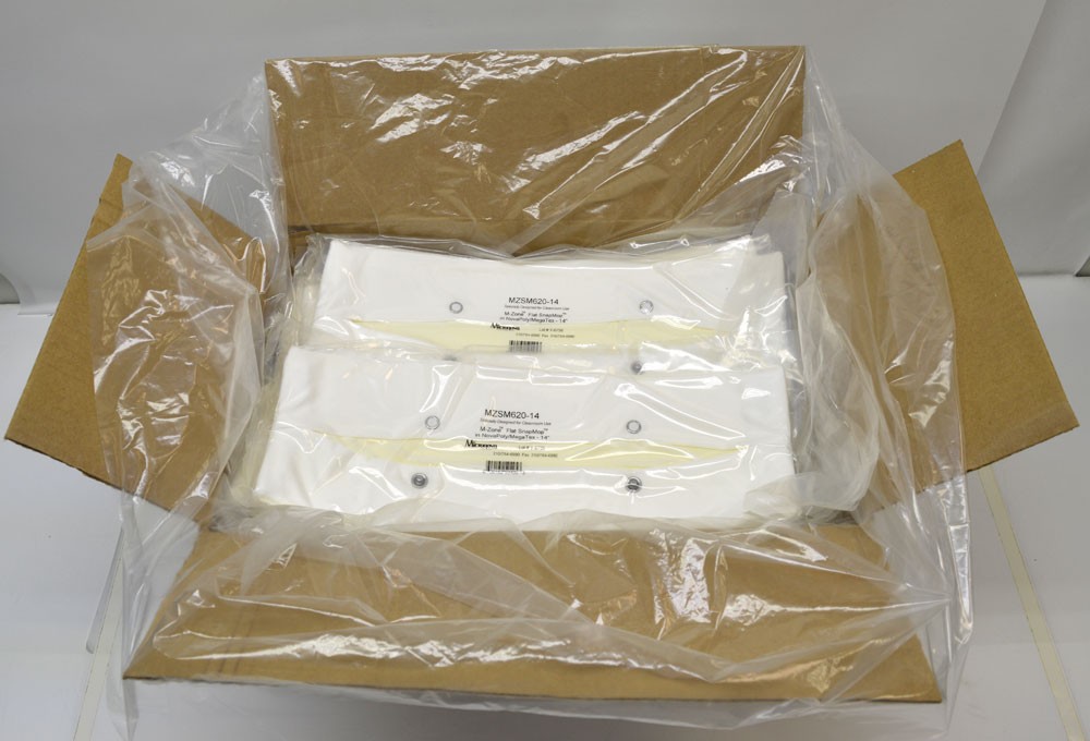 (24)NEW Micronova MZSM620-14 14″ M-Zone Flat SnapMop NovaPoly/MegaTex CleanRoom