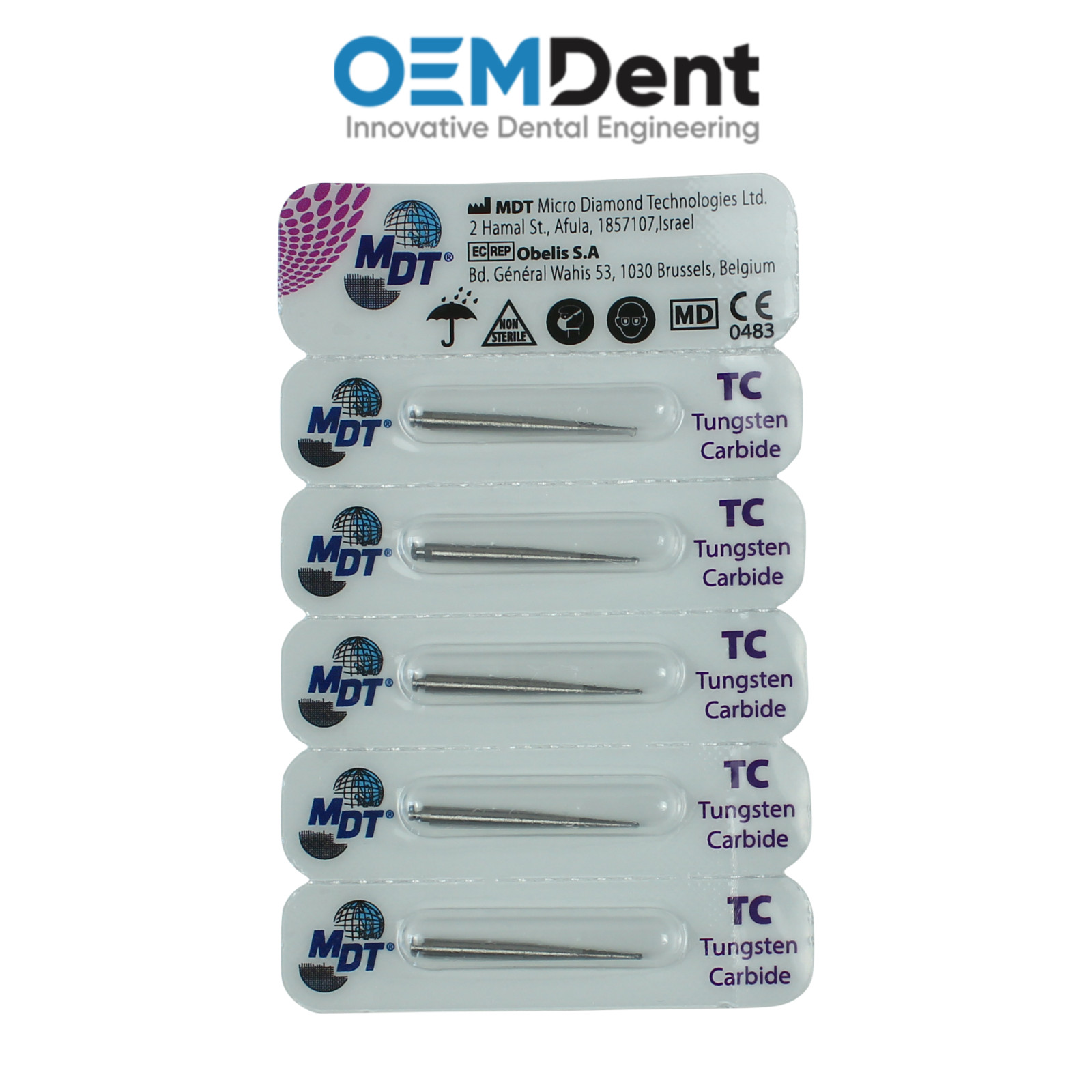 MDT RA Carbide Surg1cal Round Burs Cavity Prep Create Access Points Ro0t Canal