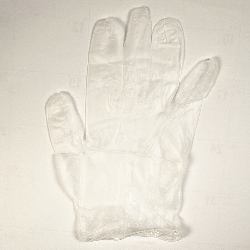 12 pc (6 Pair) Vinyl Gloves, Individually Wrapped, Medical Exam Gloves Sz L, PPE