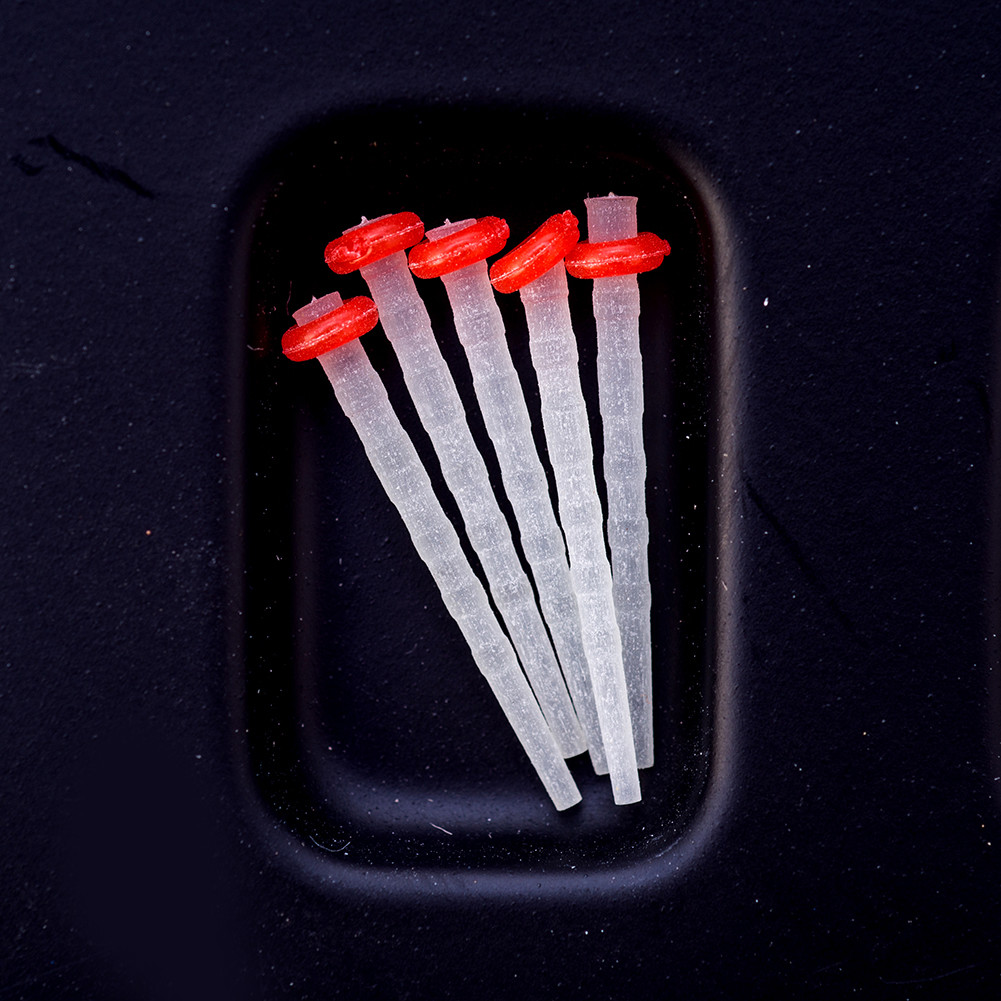 20Pc Dental Endo Fiber Posts Quartz root canal pins Resin Glass Screw Pile Posts
