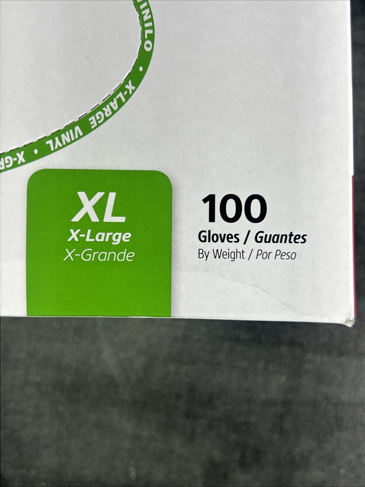 nitrile exam blue gloves xl 100 Powder Free