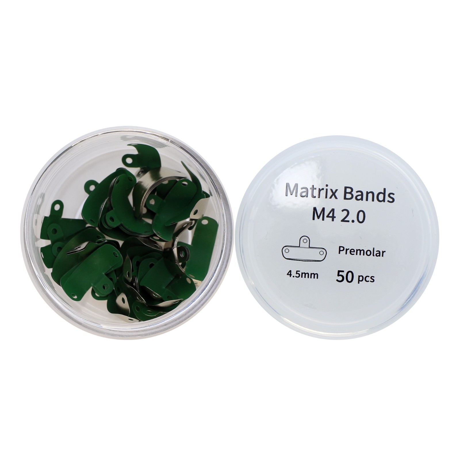 Dental Sectional Matrix Bands 4.5 5.5 6.5 Niti Retaining Rings Wedges Palodent