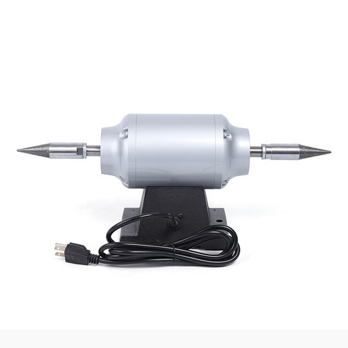 Lathe Buffing Grind Polisher Benchtop Dental Lab Grinder Polishing Machine 550W