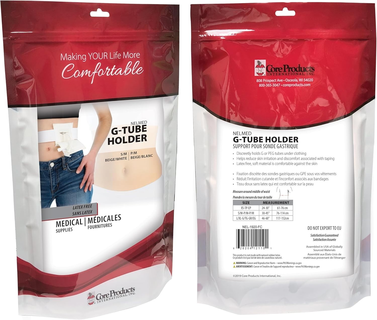 Comfortable & Convenient NelMed Feeding Tube Holder – Discreet Design for 30-45″