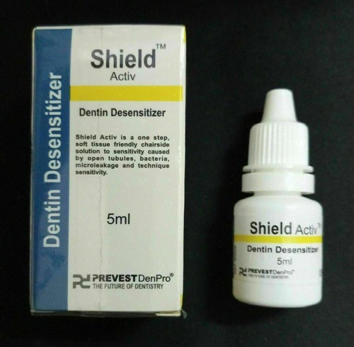 Prevest Denpro Shield Activ One Step Single Solution Desensitizer Dental.