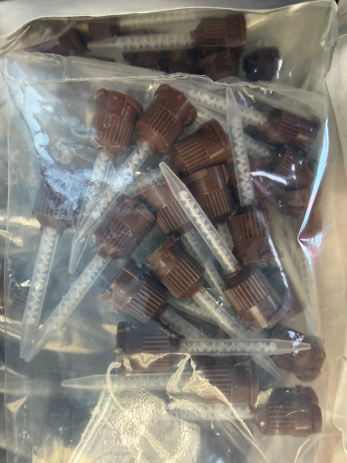 PacDent High Performance Cement Mixing Tips – Brown, Pack of 140, 1 : 1 (PD-131)