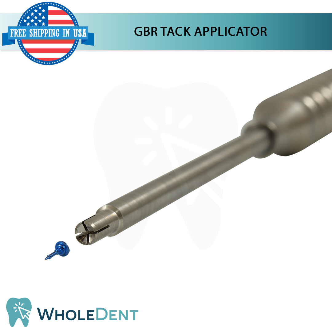 GBR 10x Bone Tack + Applicator Set Mesh Membrane Fixation Tac, Dental Implant