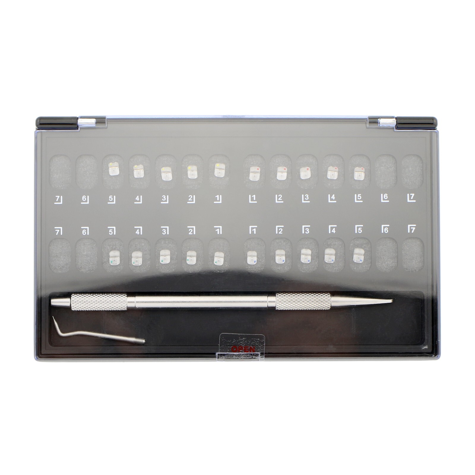 Orthodontic Self Ligating Bracket Bionics Mini Low Profile Aesthetic Creative