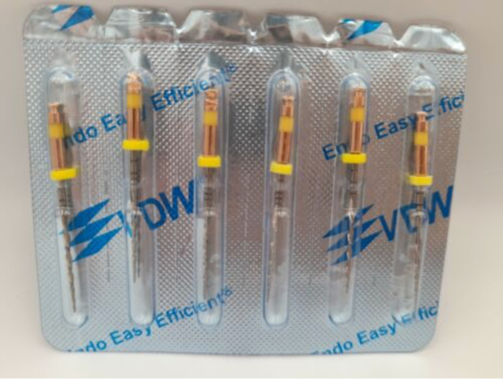 VDW RECIPROC Sterille File Endo M-WIRE 21mm R50 6pcs/Pack NiTi-Files